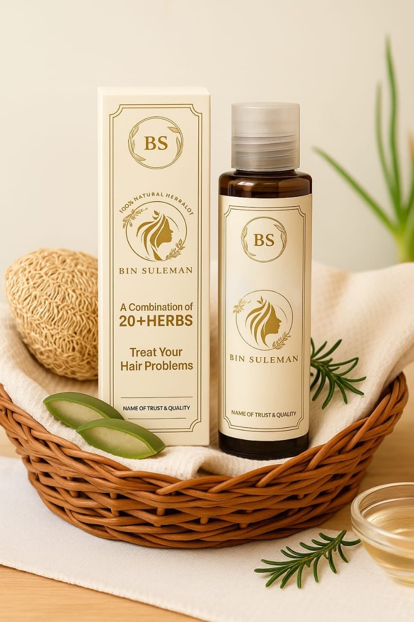 ✨ Herbal Organic Handmade Hair Oil – 100% Natural Care for Stronger, Healthier Hair ✨