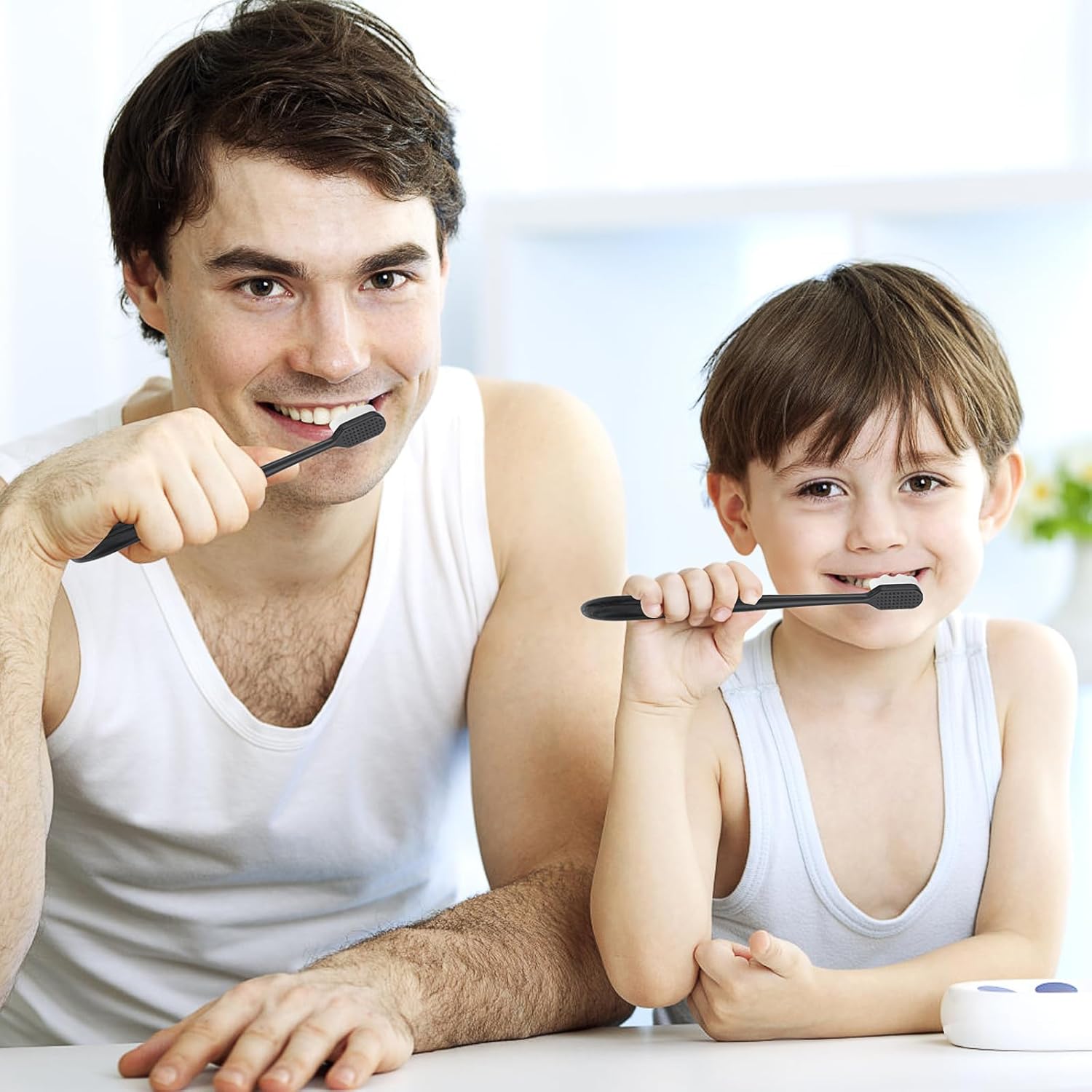 (Buy One Get One Free) Gums Toothbrush With Extra Soft Floss (random Color)
